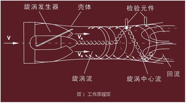 旋進(jìn)旋渦流量計(jì)測量原理